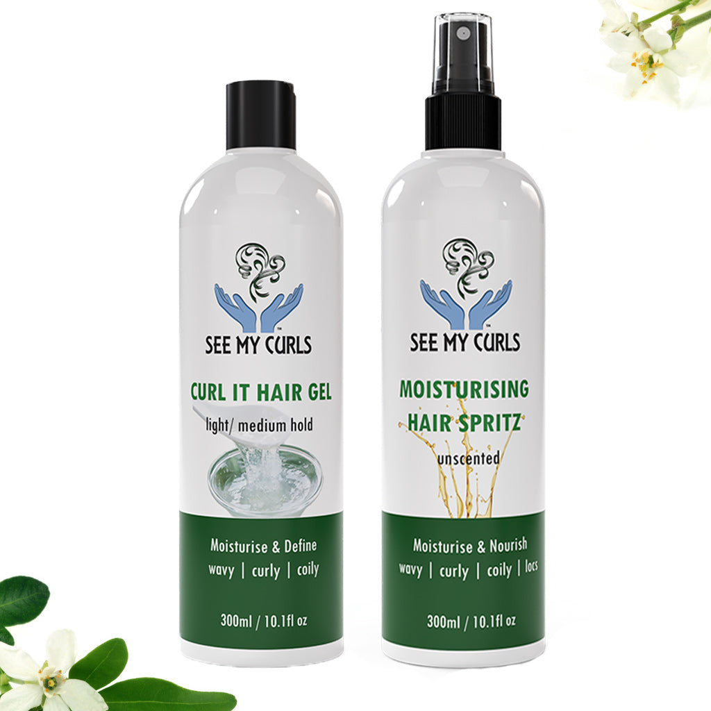 Hair Gel & Hair Spritz - Regular Kit