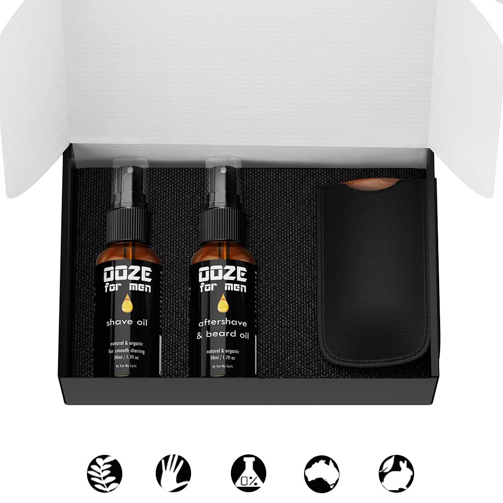 Men's Shaving & Grooming Kit | Ooze for Men