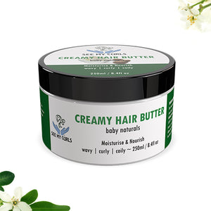 Baby Naturals scented curly hair butter