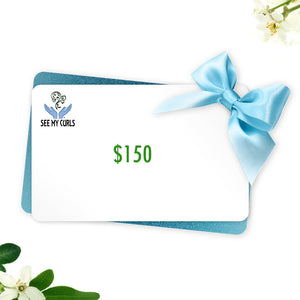 gift card for $150 hair care products