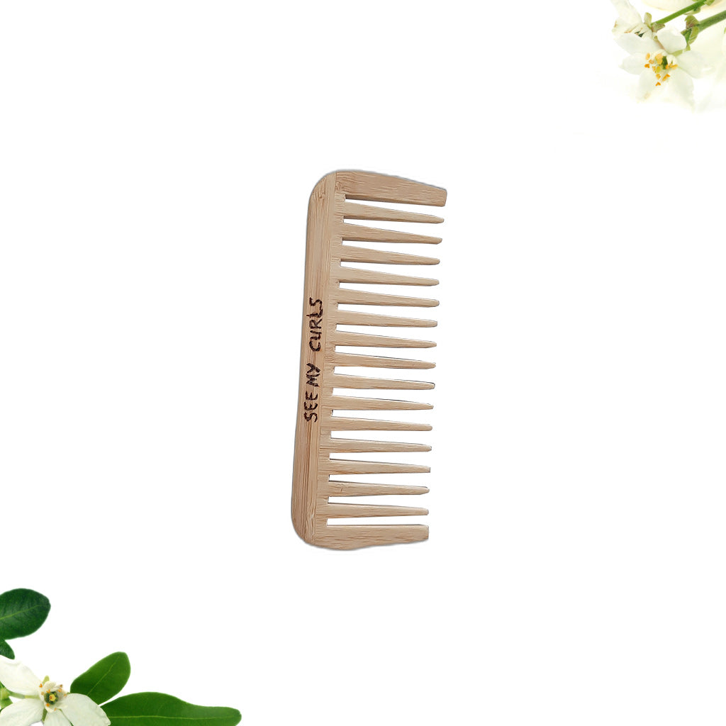 bamboo wide tooth comb